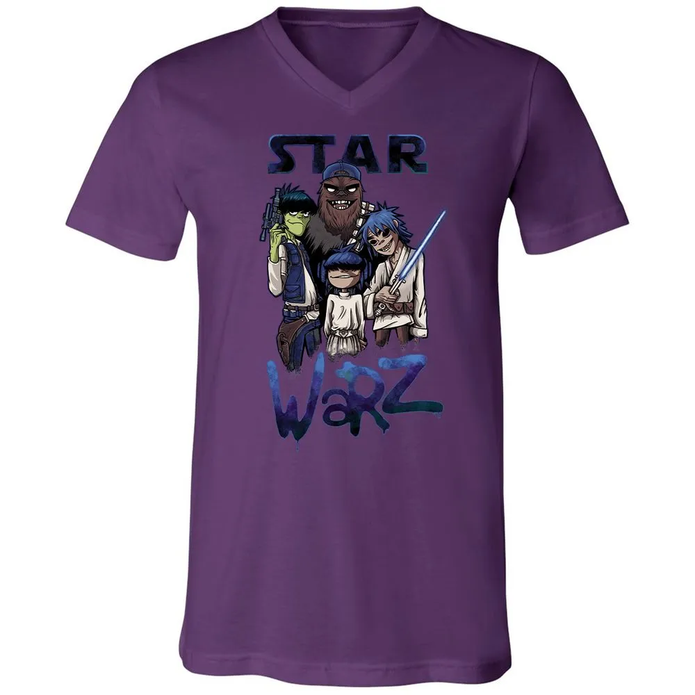 Unisex V-Neck T-Shirt - JU23ZCYD - Team Purple - 2