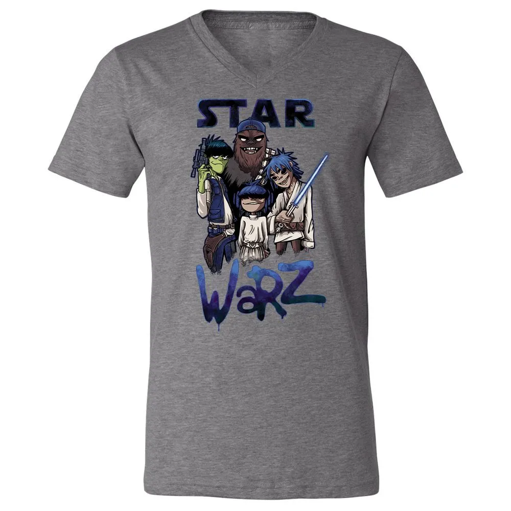 Unisex V-Neck T-Shirt - JU23ZCYD - Deep Heather - 13