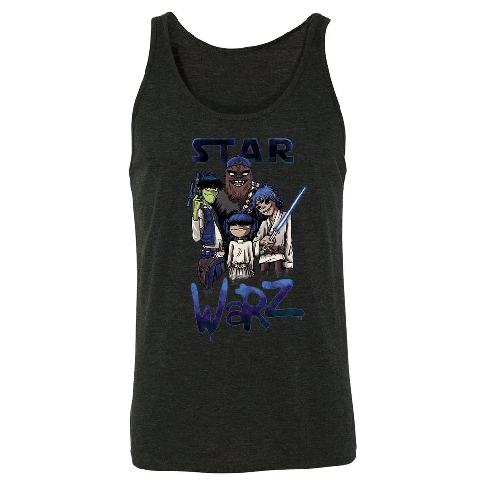 Unisex Jersey Tank - KAU3ZE9M - Charcoal Black Triblend - 5