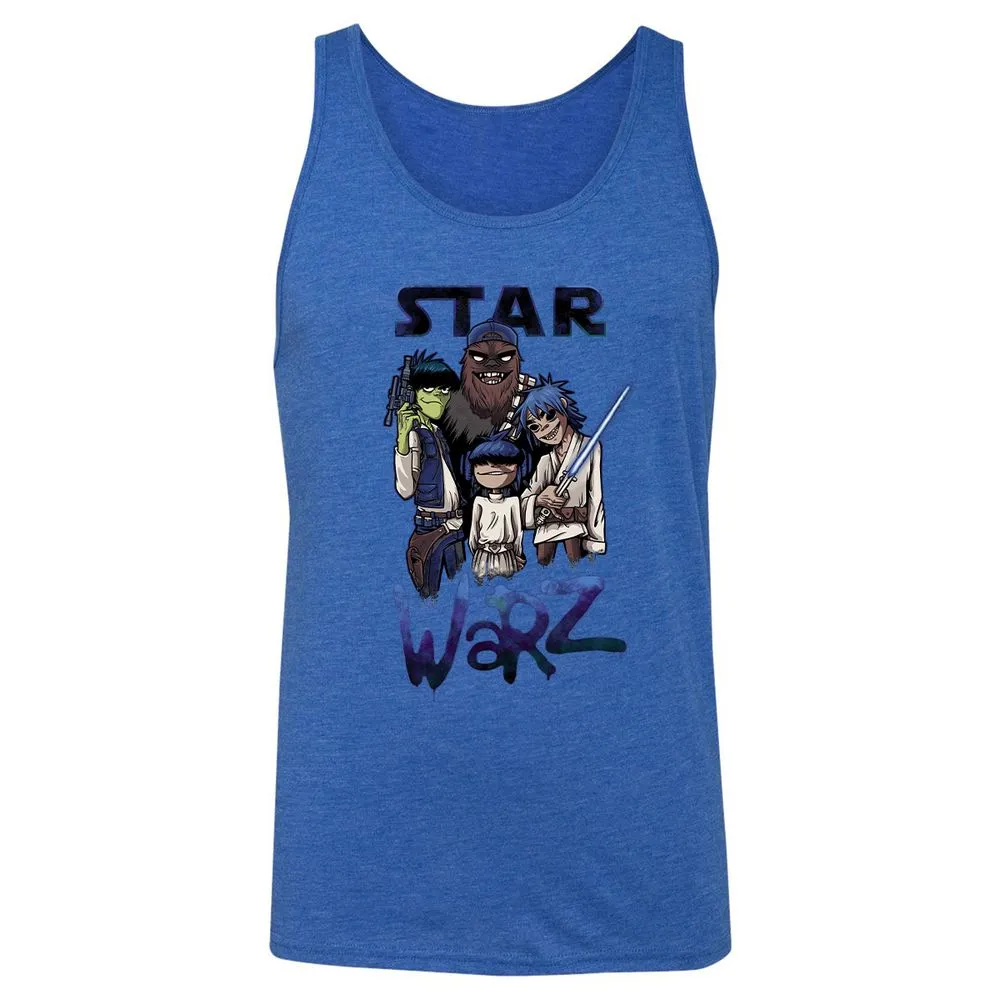 Unisex Jersey Tank - KAU3ZE9M - True Royal Triblend - 12