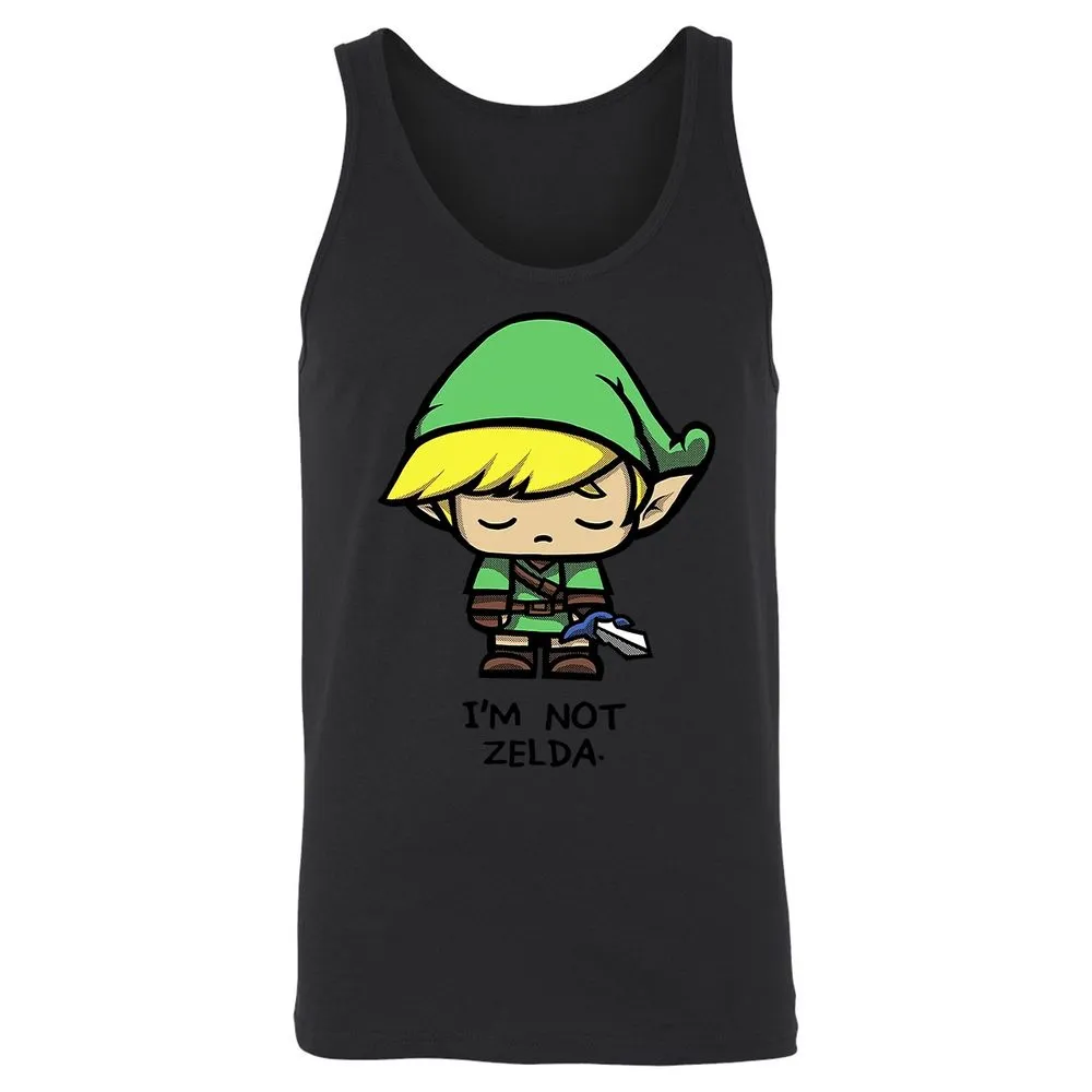 Unisex Jersey Tank - TWAMJ4NL - Black - 14