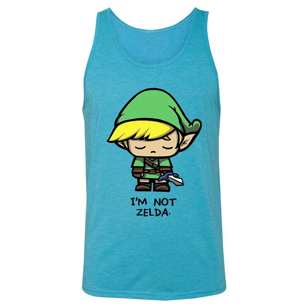 Unisex Jersey Tank - TWAMJ4NL - Aqua Triblend - 3