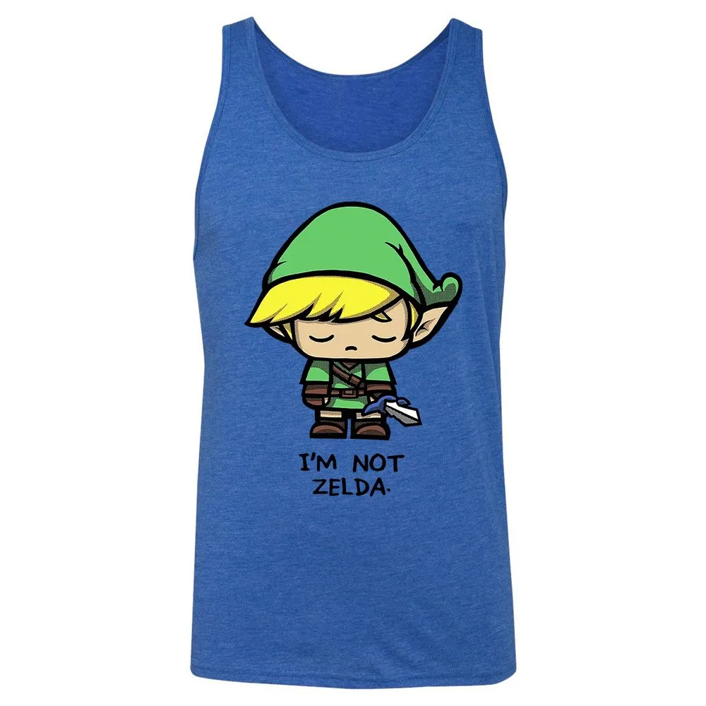 Unisex Jersey Tank - TWAMJ4NL - True Royal Triblend - 12