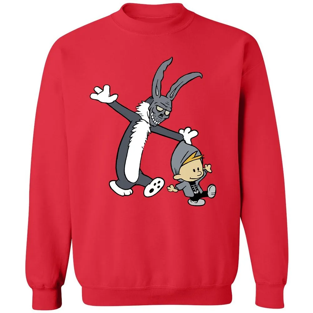 Classic Unisex Sweatshirt - D99LNTPM - Red - 5