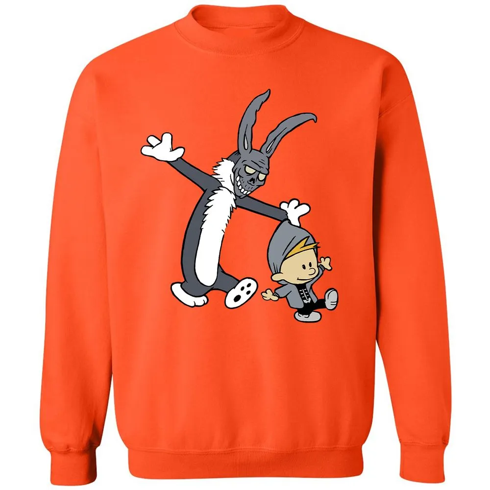 Classic Unisex Sweatshirt - D99LNTPM - Orange - 10
