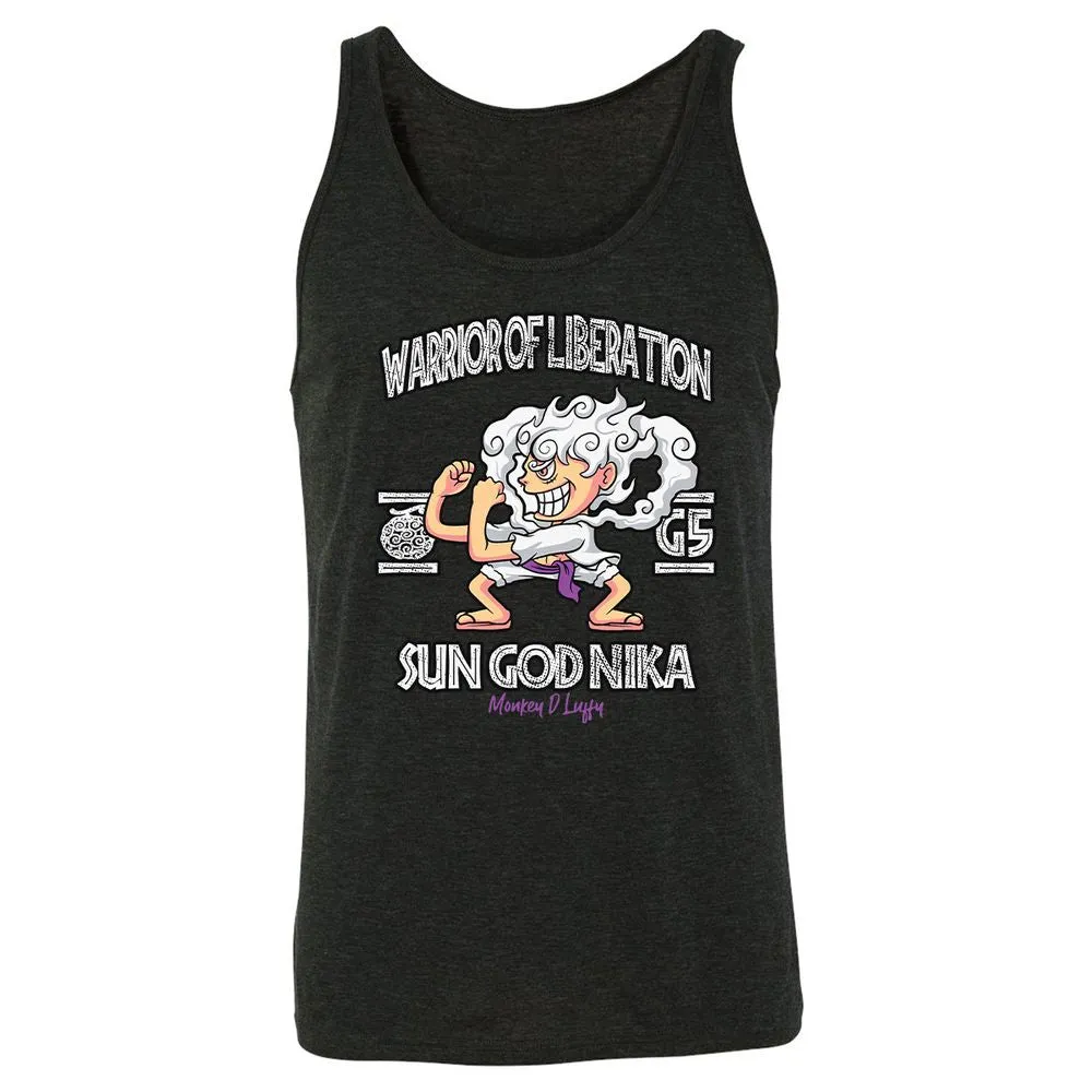 Unisex Jersey Tank - 5BUKW7Z7 - Charcoal Black Triblend - 5