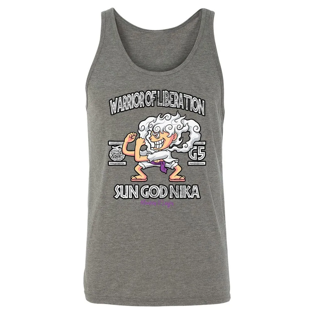 Unisex Jersey Tank - 5BUKW7Z7 - Grey Triblend - 2