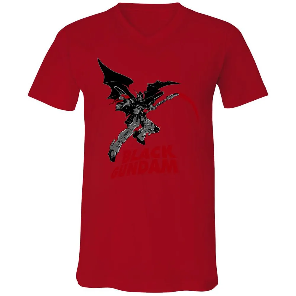 Unisex V-Neck T-Shirt - 1HRLHV6P - Red - 3