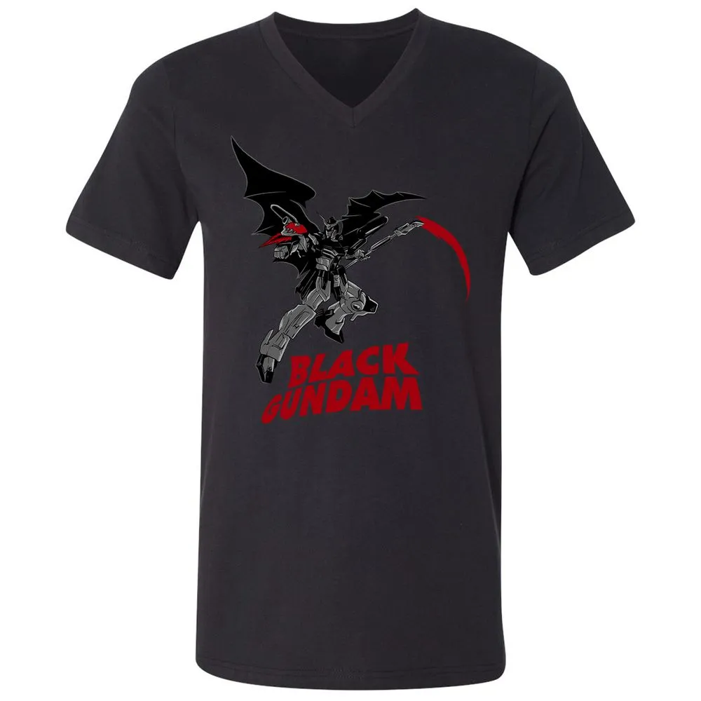 Unisex V-Neck T-Shirt - 1HRLHV6P - Black - 16