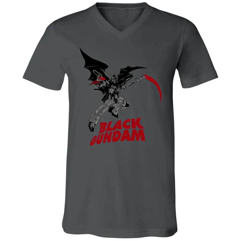 Unisex V-Neck T-Shirt - 1HRLHV6P - Asphalt - 12