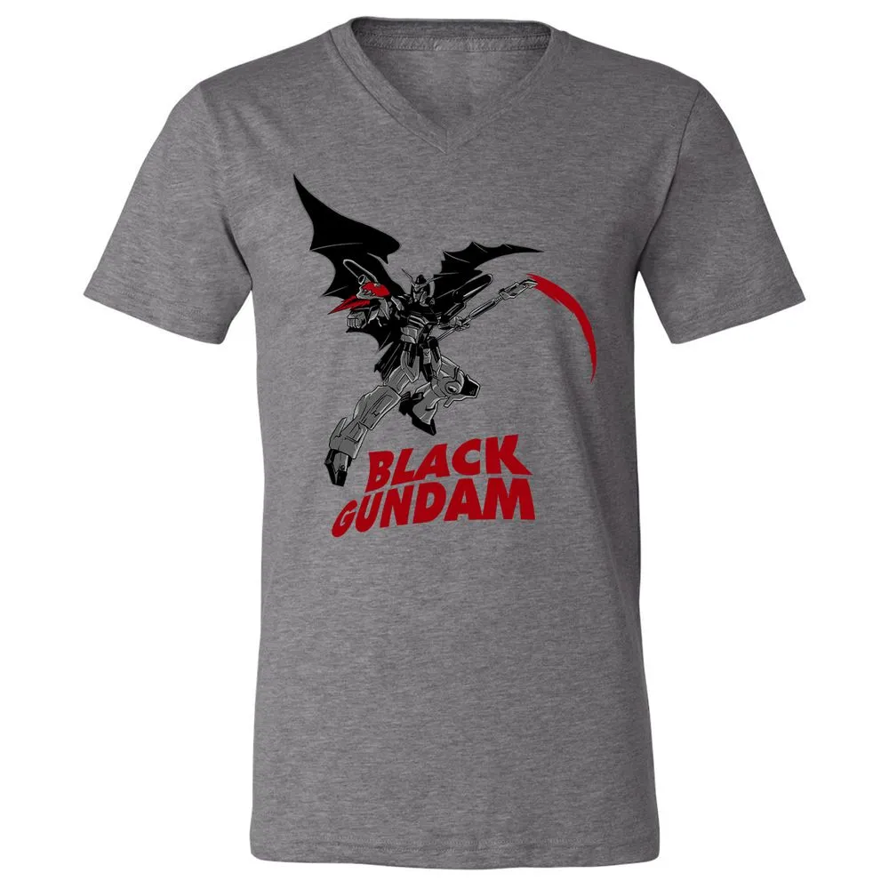 Unisex V-Neck T-Shirt - 1HRLHV6P - Deep Heather - 13