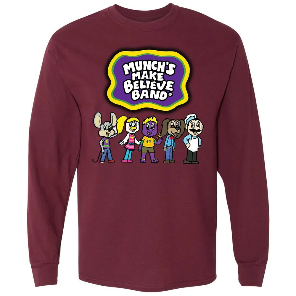 Long Sleeve T-Shirt - WNHULY1K - Maroon - 11