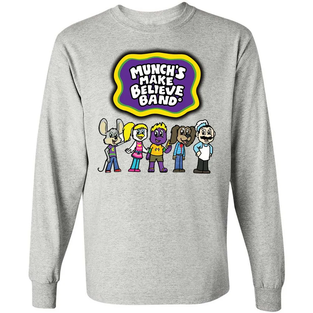 Long Sleeve T-Shirt - WNHULY1K - Ash - 5