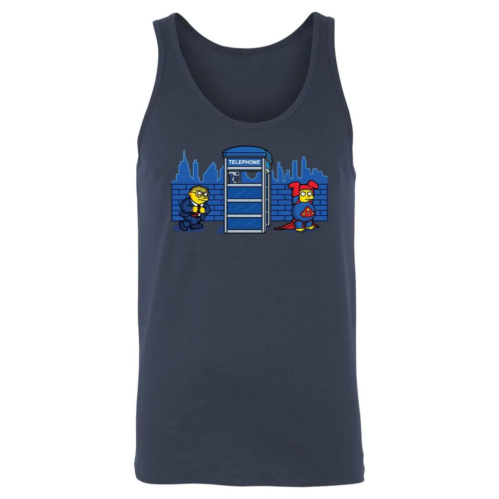 Unisex Jersey Tank - BLCZXYSP - Navy - 8