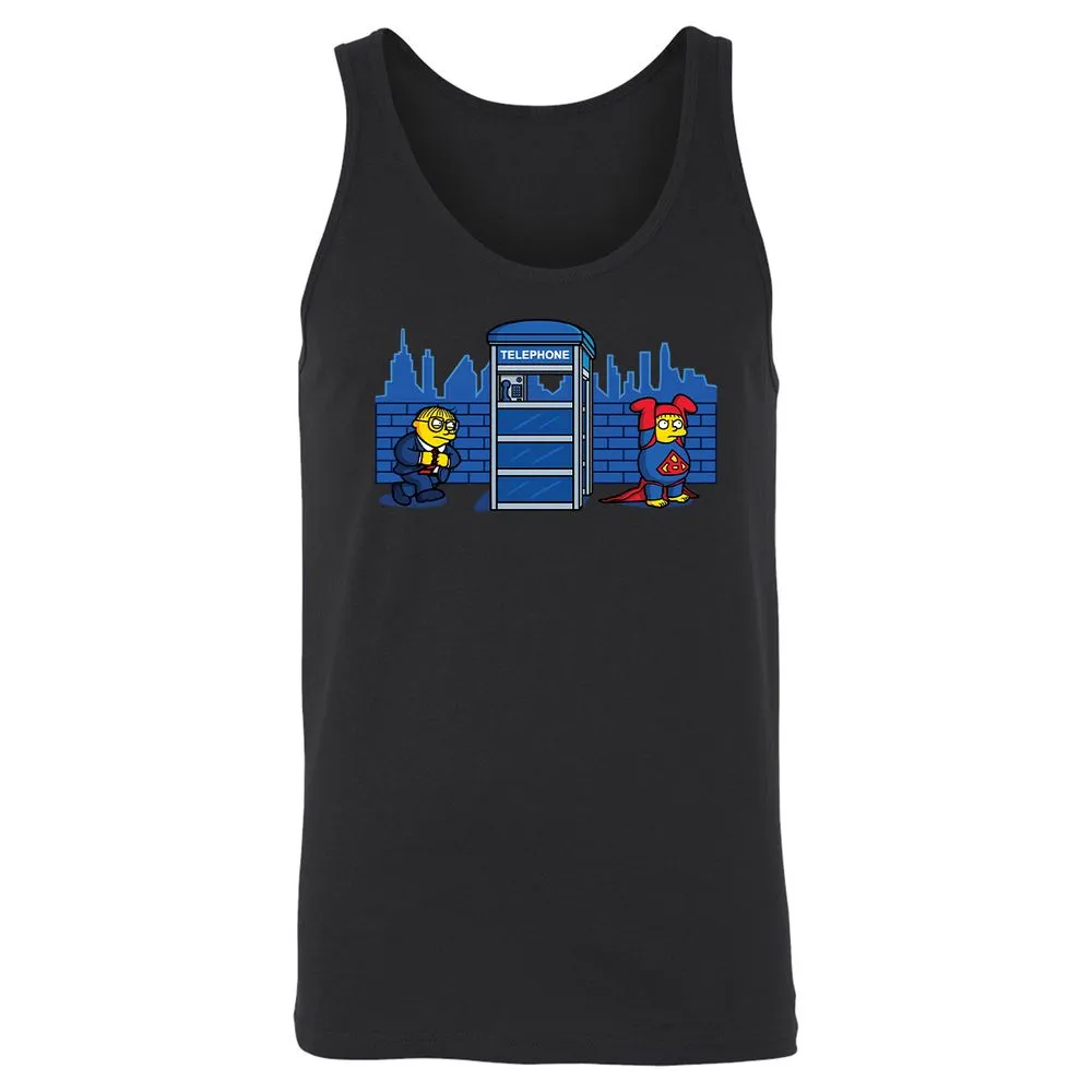 Unisex Jersey Tank - BLCZXYSP - Black - 14