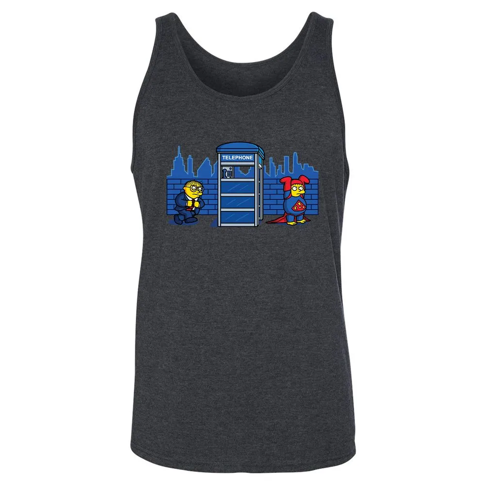 Unisex Jersey Tank - BLCZXYSP - Dark Grey Heather - 6