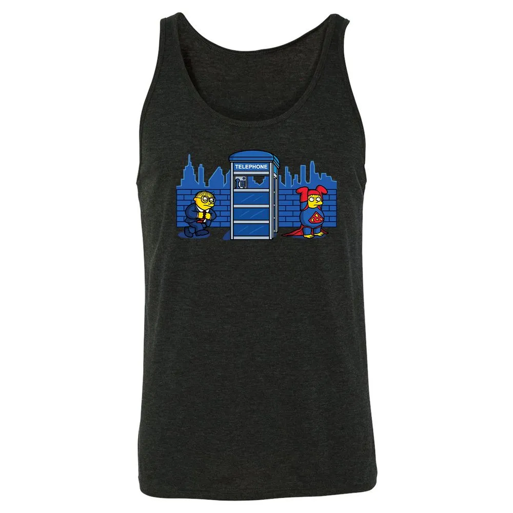 Unisex Jersey Tank - BLCZXYSP - Charcoal Black Triblend - 5