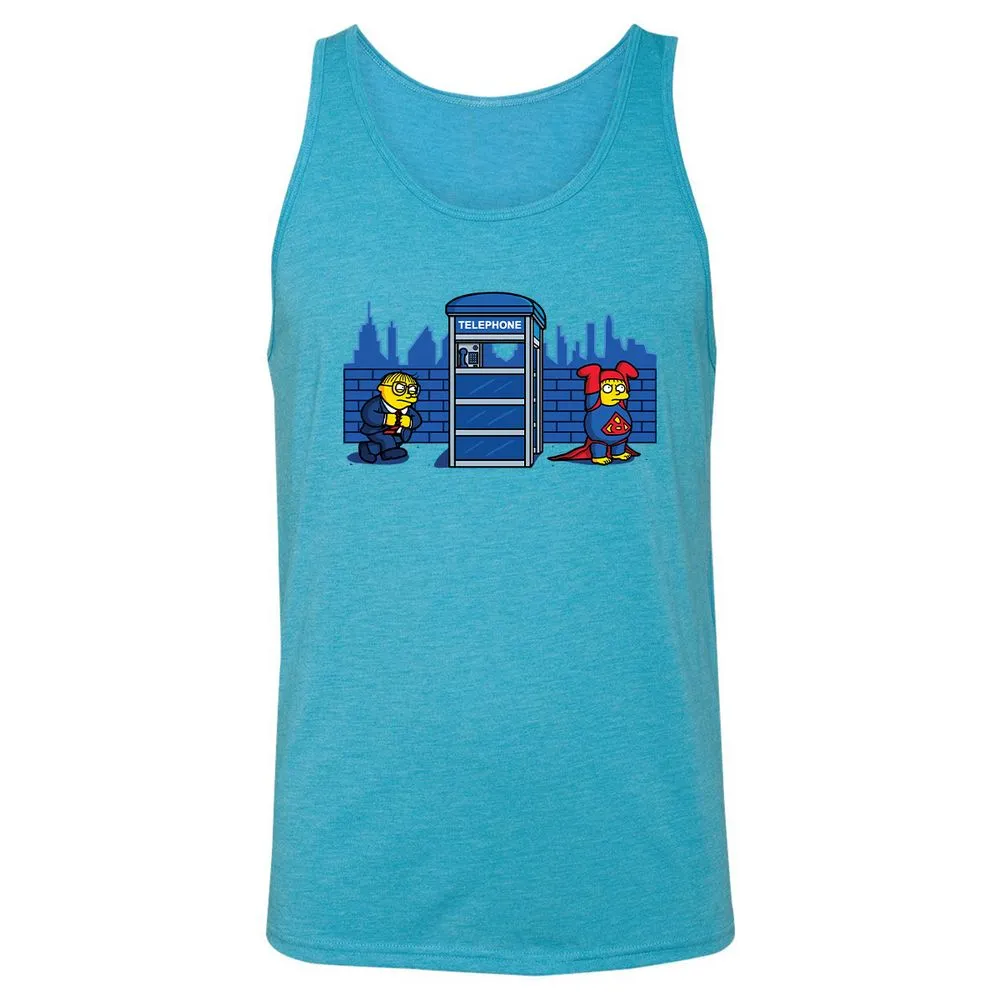 Unisex Jersey Tank - BLCZXYSP - Aqua Triblend - 3