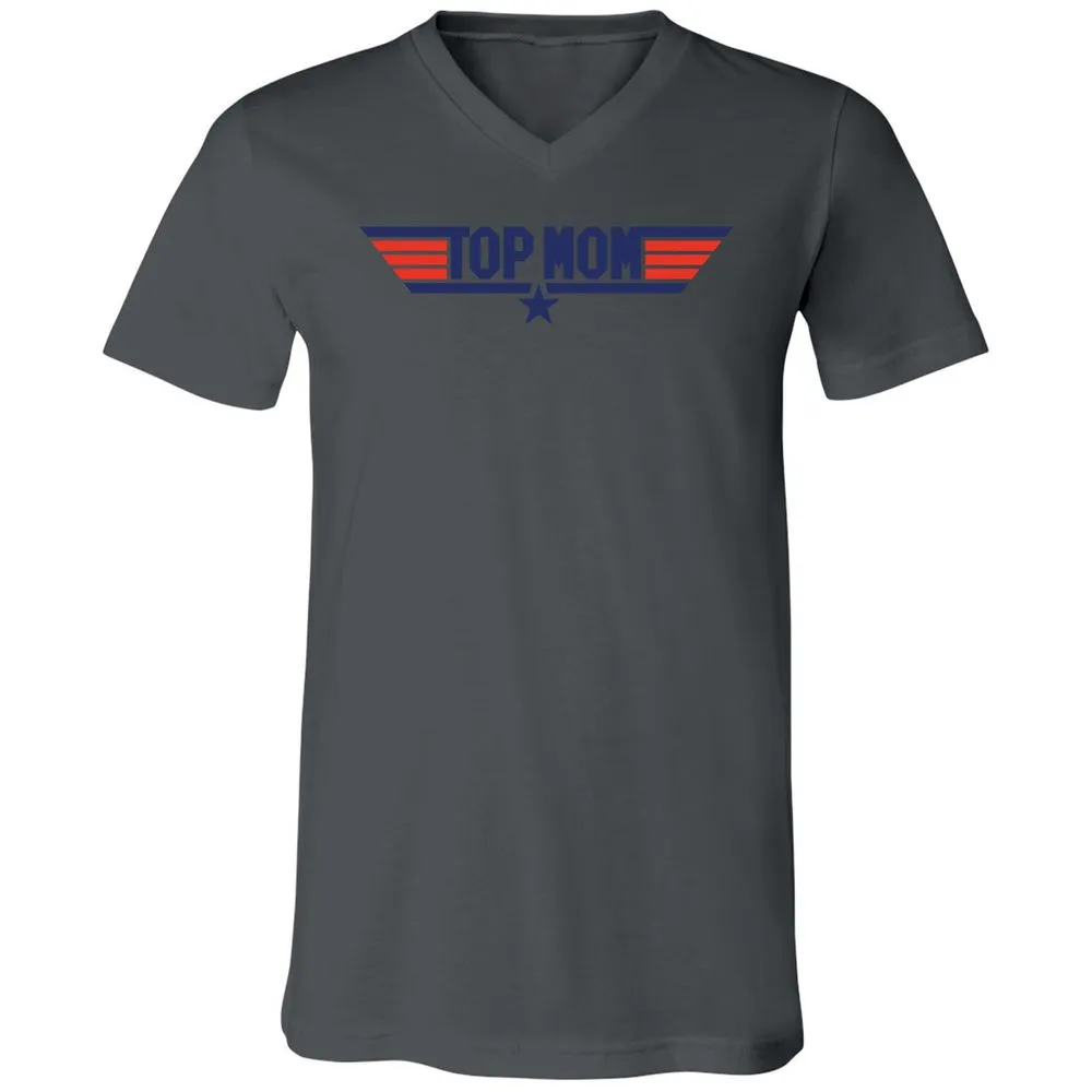 Unisex V-Neck T-Shirt - 3HX2CGGQ - Asphalt - 12