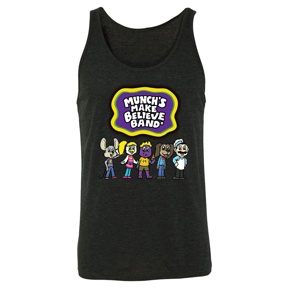 Unisex Jersey Tank - 71HQWSBA - Charcoal Black Triblend - 5