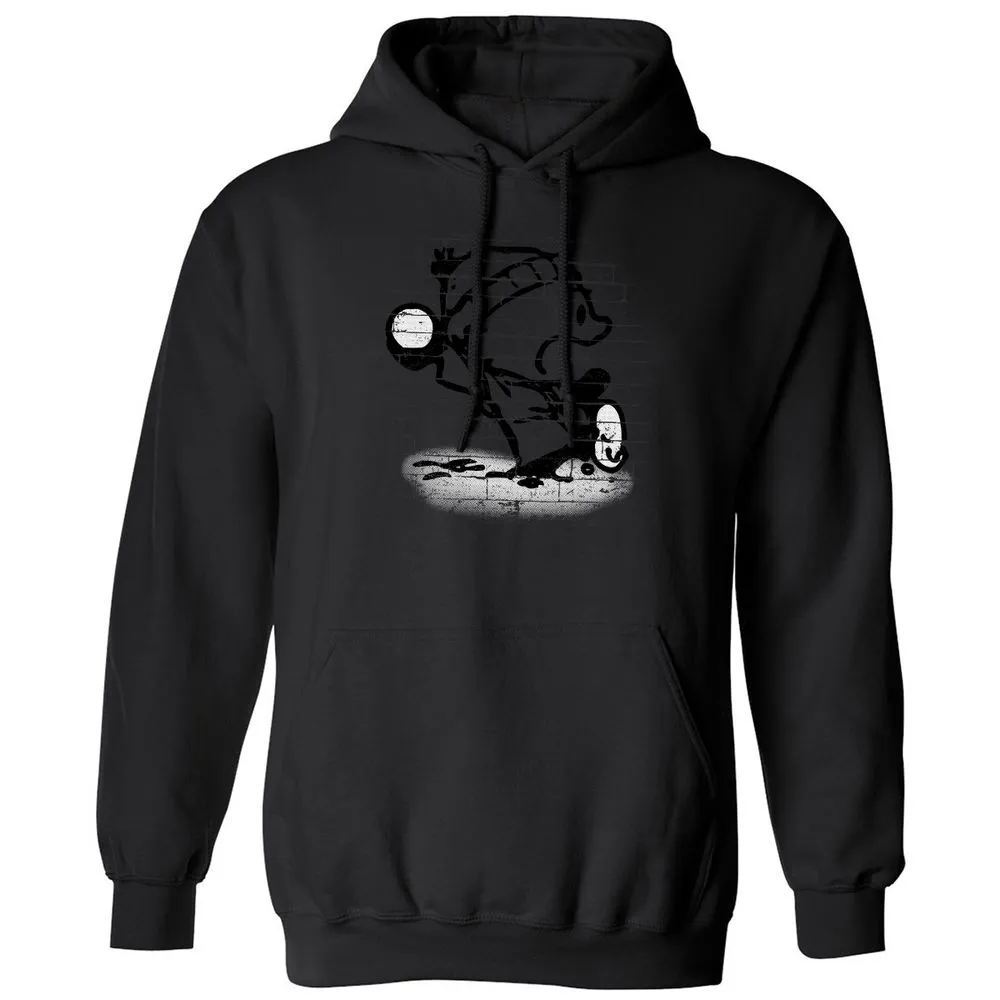 Classic Unisex Hoodie - PSWLR93Y - Black - 11