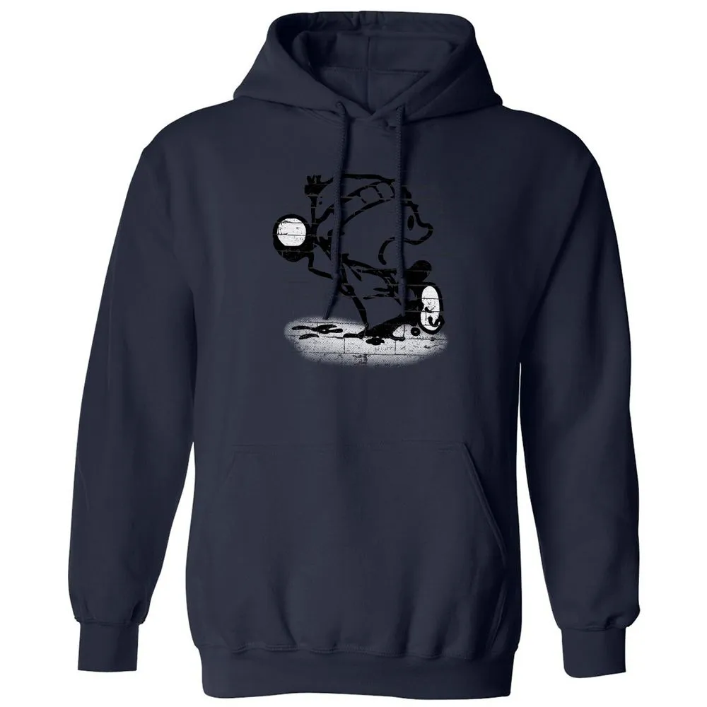 Classic Unisex Hoodie - PSWLR93Y - Navy - 8