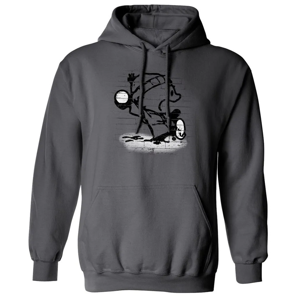 Classic Unisex Hoodie - PSWLR93Y - Charcoal - 7