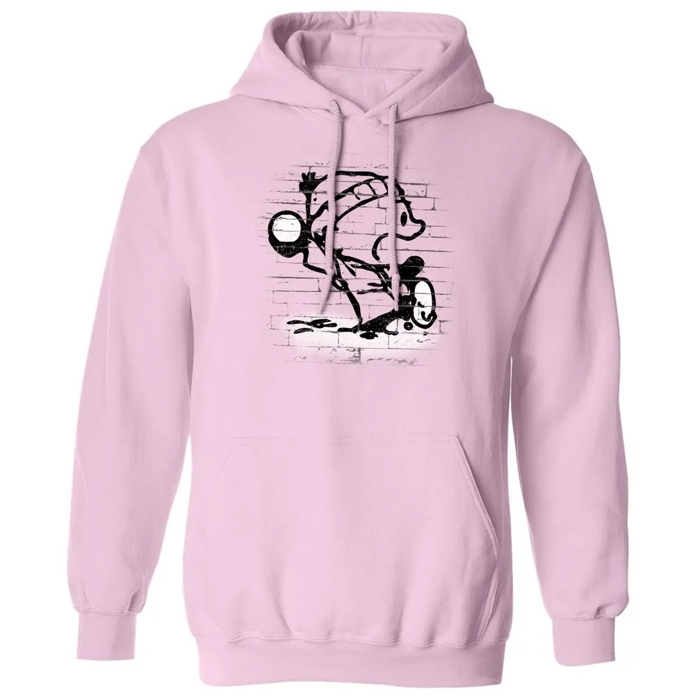 Classic Unisex Hoodie - PSWLR93Y - Light Pink - 3