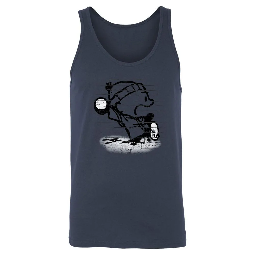 Unisex Jersey Tank - H4KDJTKC - Navy - 8