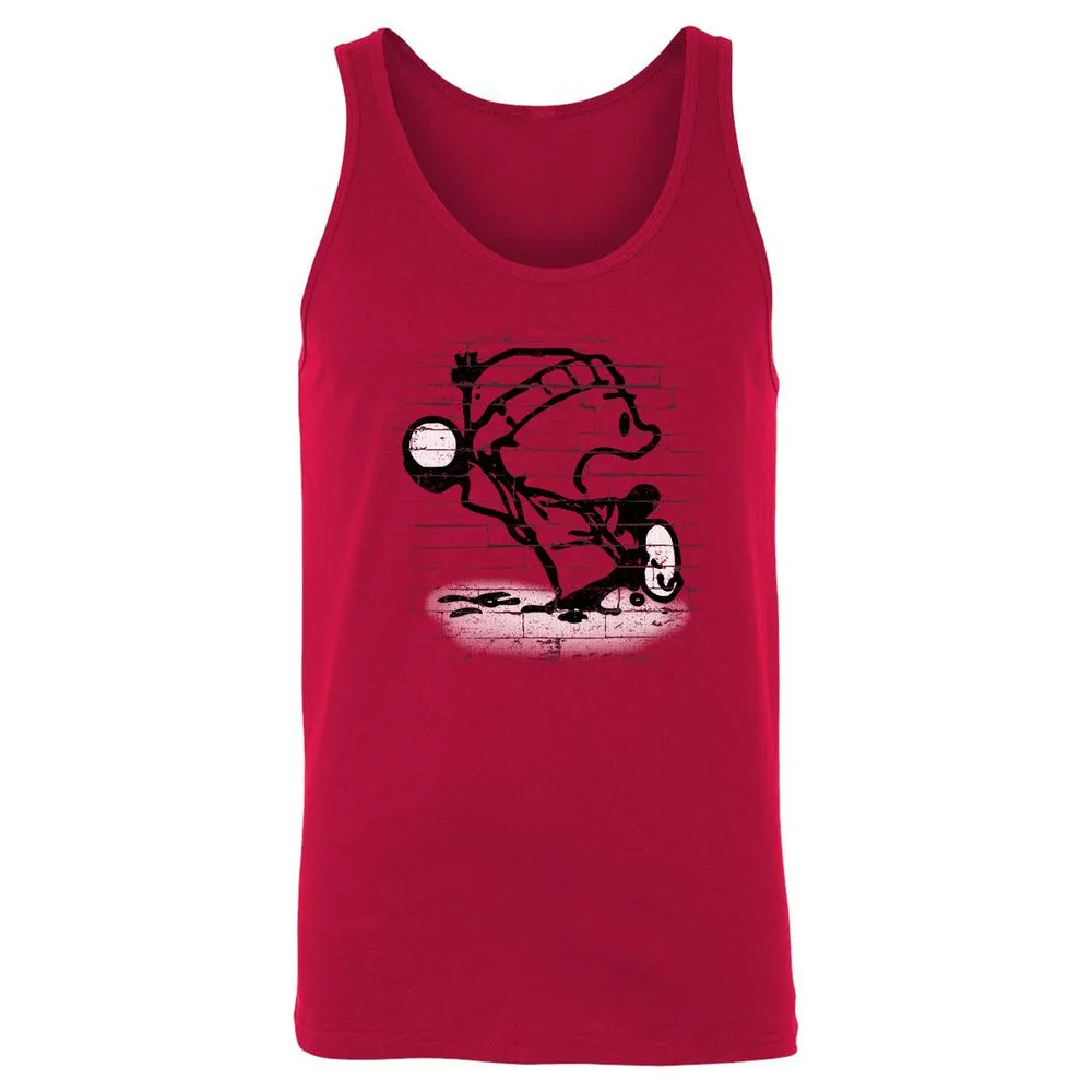 Unisex Jersey Tank - H4KDJTKC - Red - 11