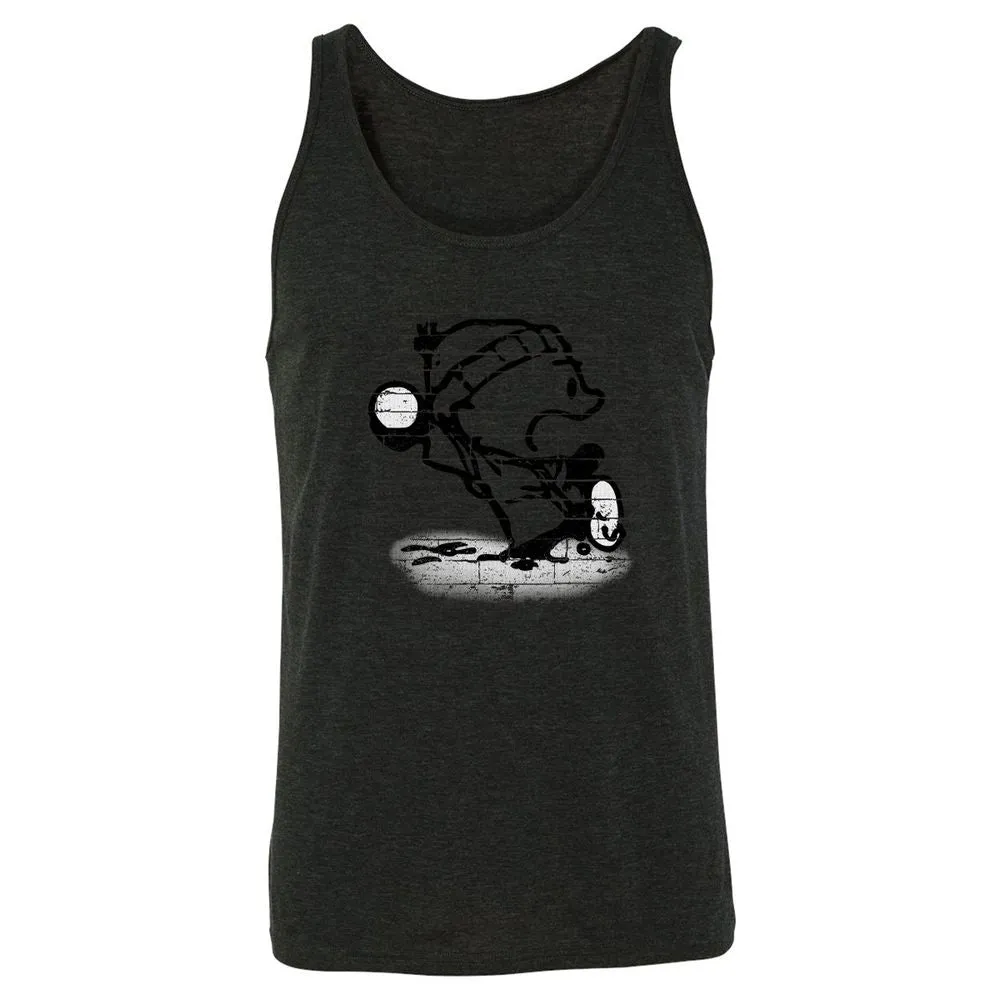 Unisex Jersey Tank - H4KDJTKC - Charcoal Black Triblend - 5