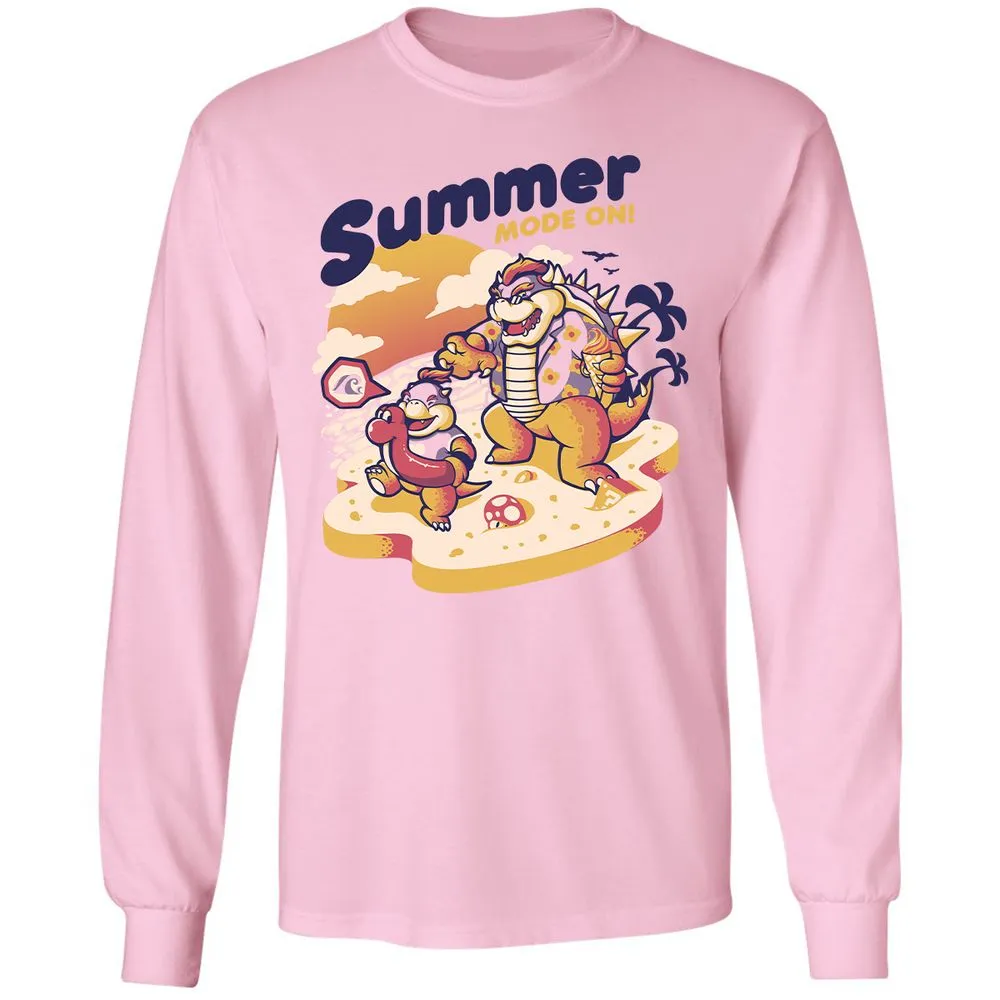 Long Sleeve T-Shirt - 9S1F77SF - Light Pink - 3
