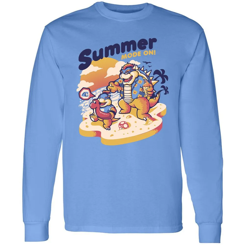 Long Sleeve T-Shirt - 9S1F77SF - Carolina Blue - 2