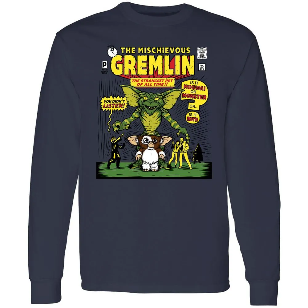 Long Sleeve T-Shirt - 4YDMUJAS - Navy - 12