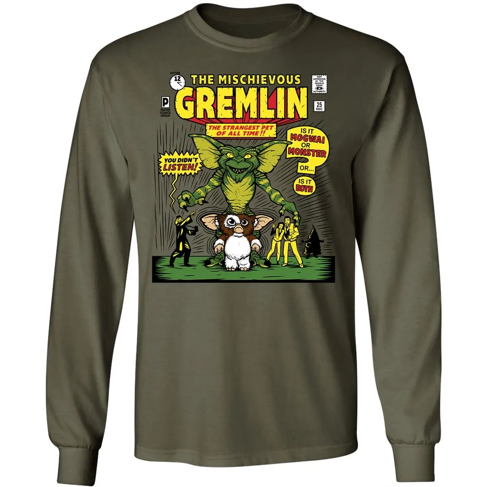 Long Sleeve T-Shirt - 4YDMUJAS - Military Green - 7