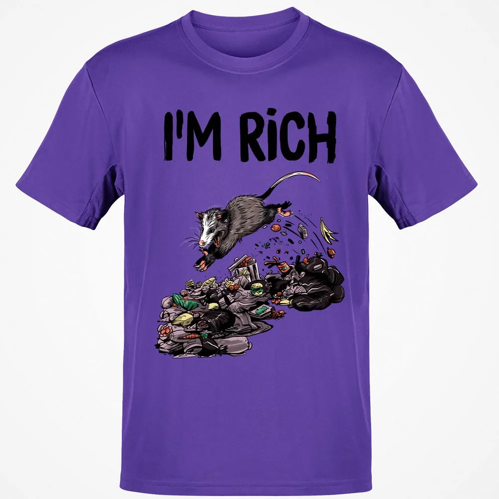 Classic Unisex T-Shirt - CRDCDZY1 - Purple - 9