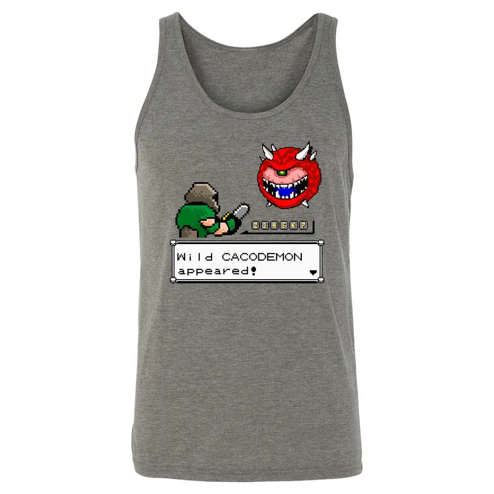 Unisex Jersey Tank - KLHKFKFM - Grey Triblend - 2