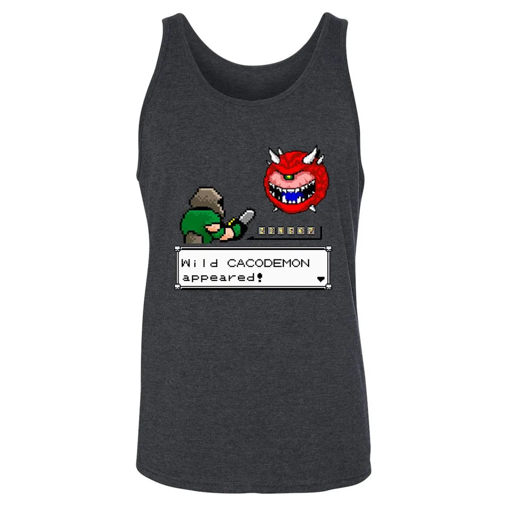 Unisex Jersey Tank - KLHKFKFM - Dark Grey Heather - 6
