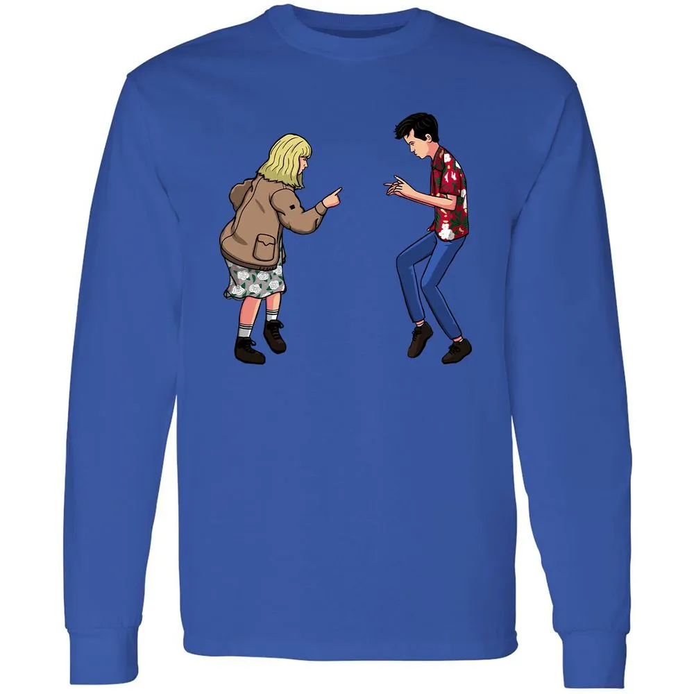 Long Sleeve T-Shirt - DTQU5KXQ - Royal - 4