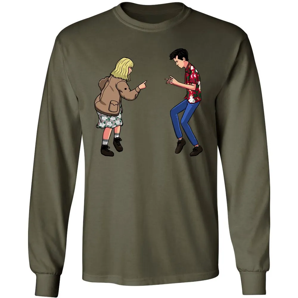 Long Sleeve T-Shirt - DTQU5KXQ - Military Green - 7