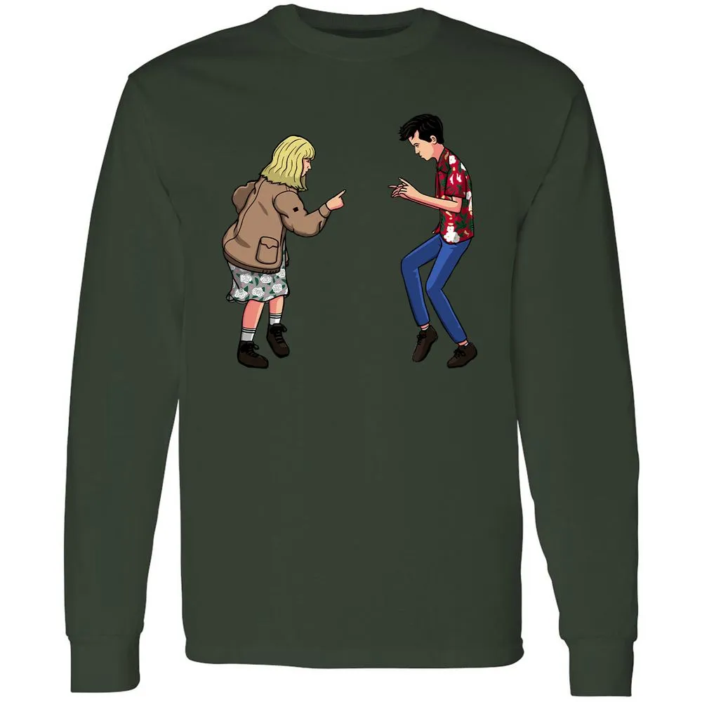 Long Sleeve T-Shirt - DTQU5KXQ - Forest Green - 8
