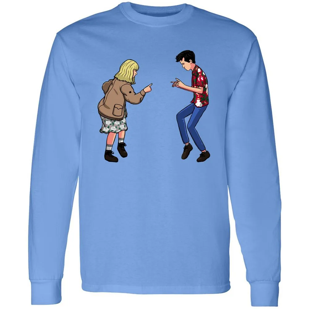 Long Sleeve T-Shirt - DTQU5KXQ - Carolina Blue - 2