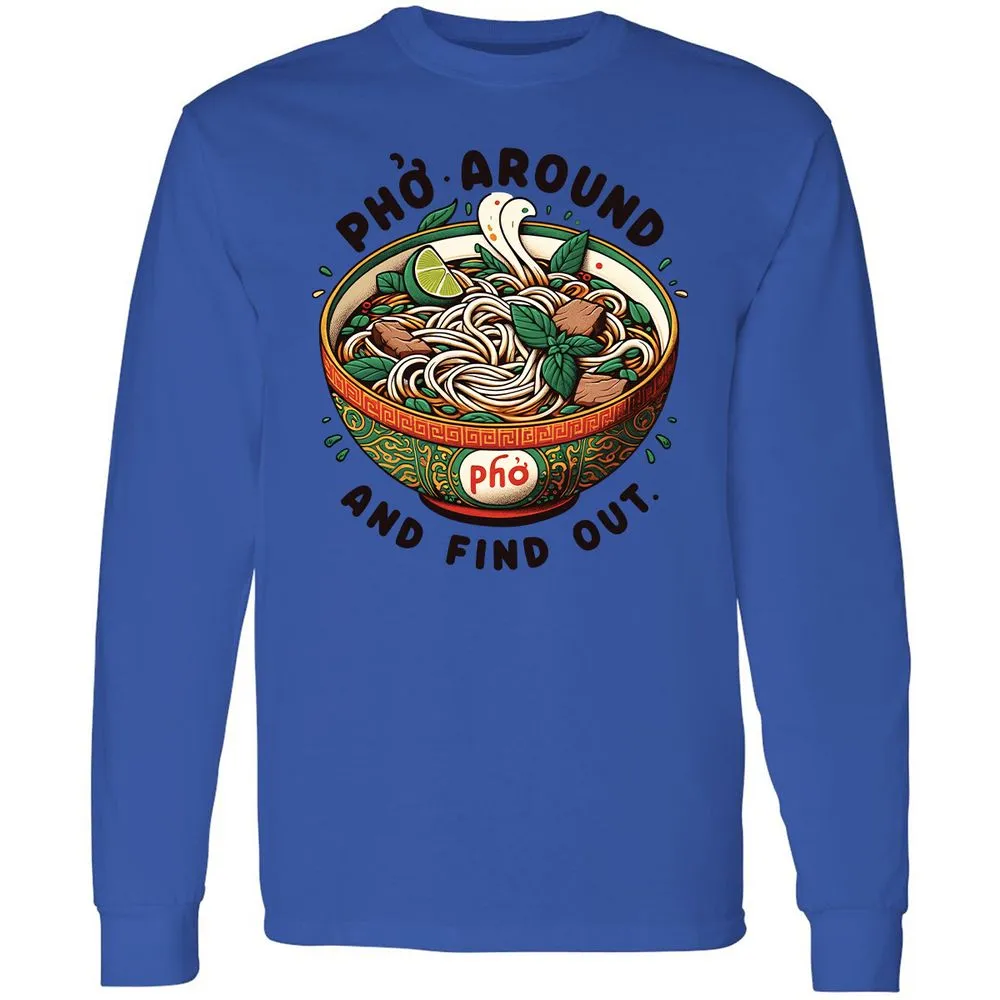 Long Sleeve T-Shirt - 36CBHMBX - Royal - 4