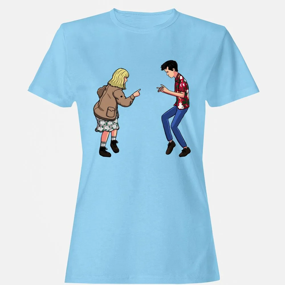 Women's T-Shirt - V34V9ZJ6 - Light Blue - 8