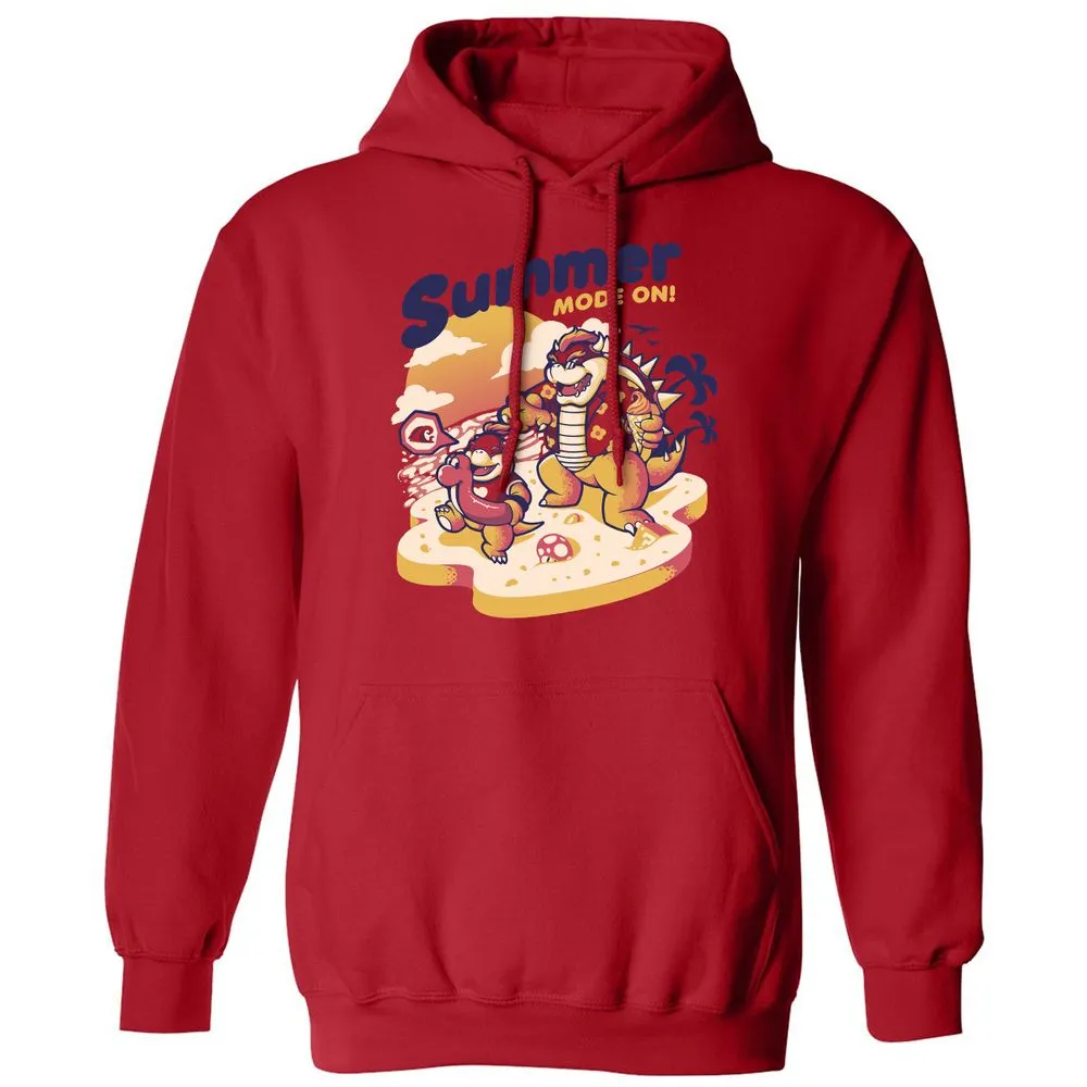 Classic Unisex Hoodie - NJ6473ES - Red - 5