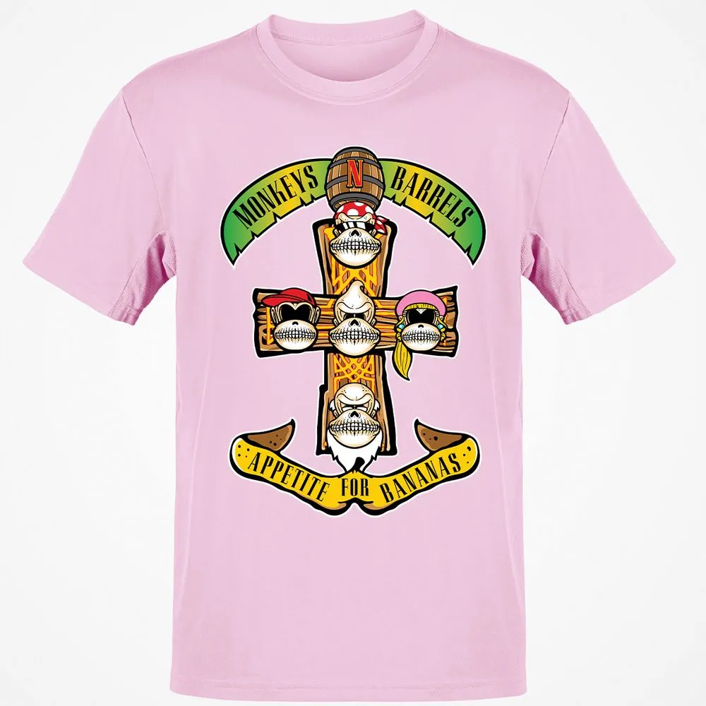 Classic Unisex T-Shirt - FBRVL2M1 - Light Pink - 5