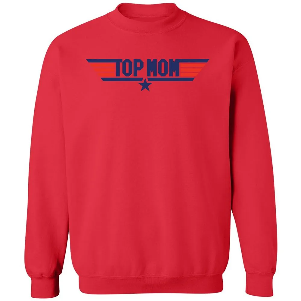 Classic Unisex Sweatshirt - WJPDG887 - Red - 5