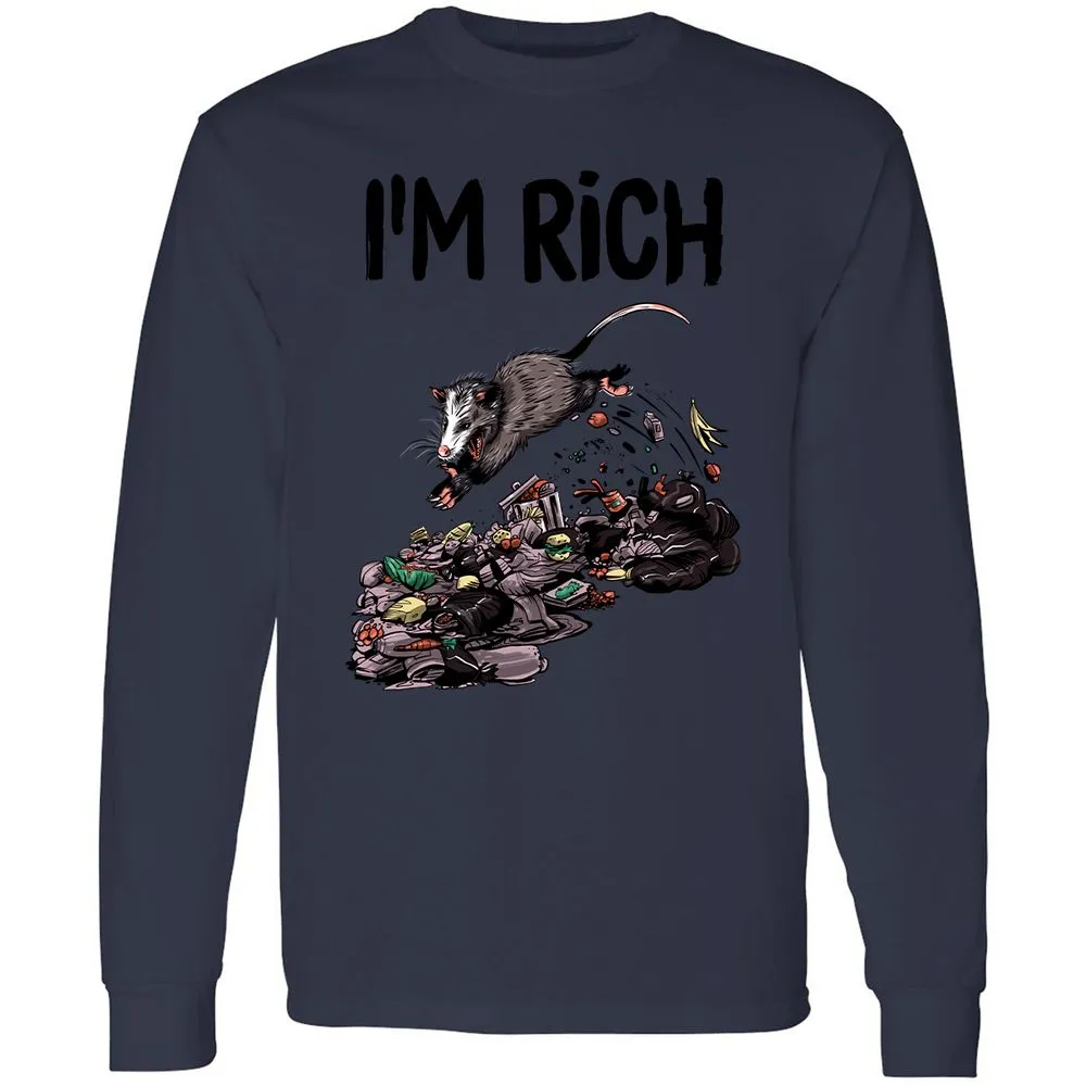 Long Sleeve T-Shirt - KTV3M69T - Navy - 12