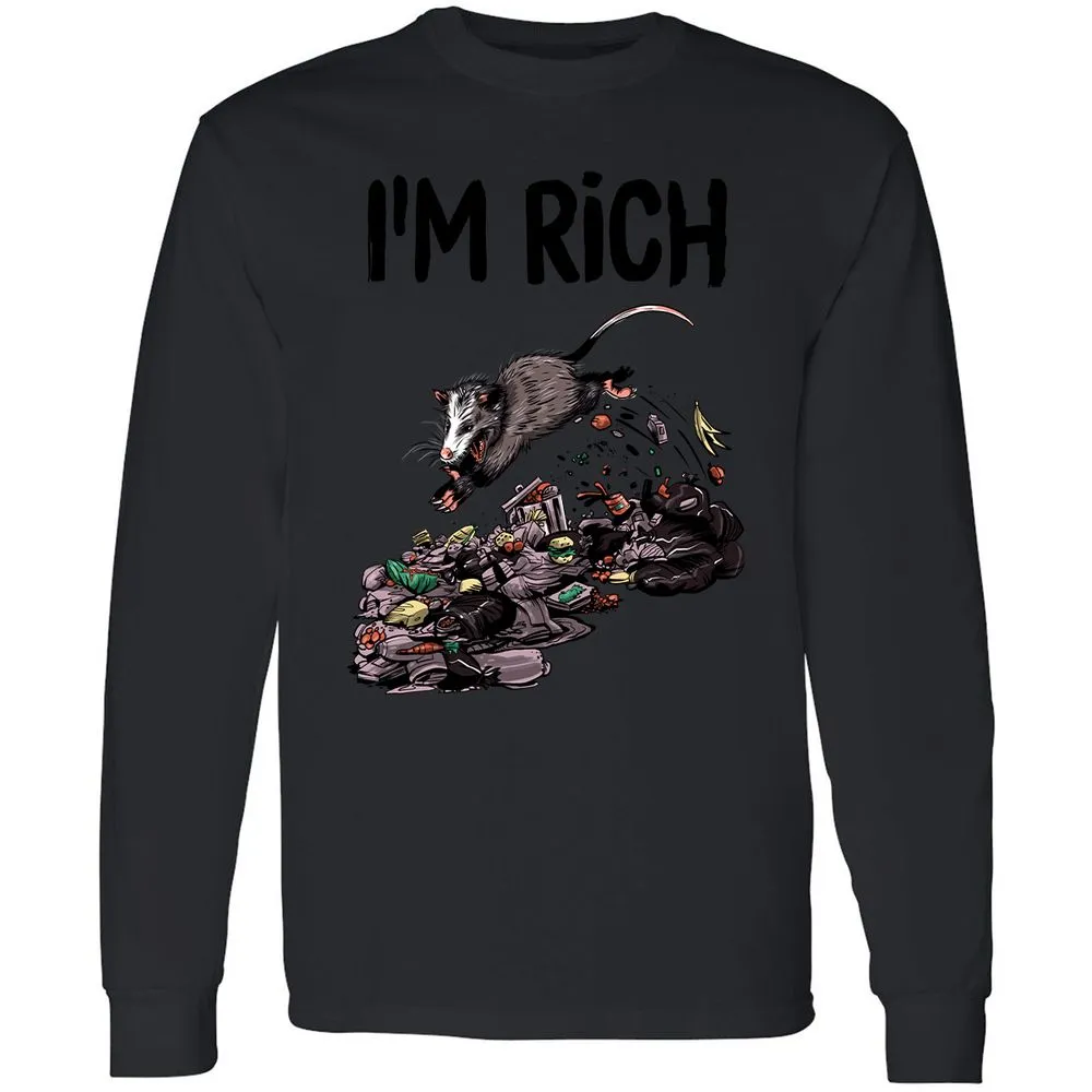 Long Sleeve T-Shirt - KTV3M69T - Black - 16