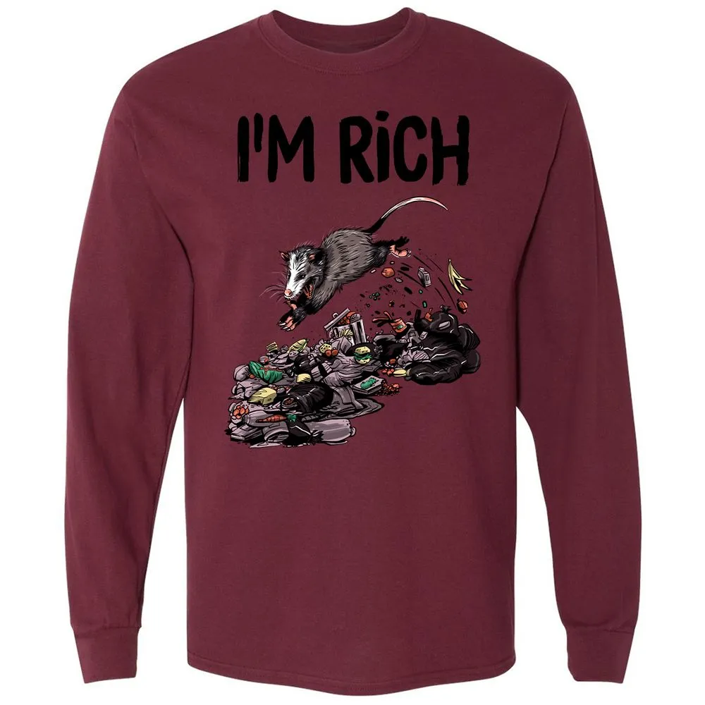 Long Sleeve T-Shirt - KTV3M69T - Maroon - 11